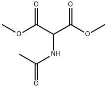 乙酰氨基丙二酸二甲酯 结构式