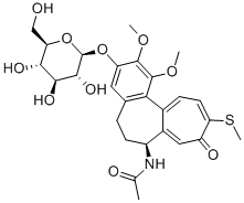 硫秋水仙苷 结构式