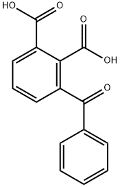 3-苯甲醯酞酸 结构式