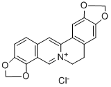 盐酸黄连碱 结构式
