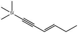 (E)-1-(Trimethylsilyl)-3-hexen-1-yne 结构式