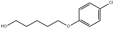 5-(4-氯苯氧基)-1-戊醇 结构式