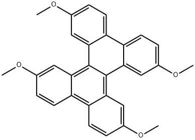 3,6,11,14-TETRAMETHOXYDIBENZO[G,P]CHRYSENE 结构式