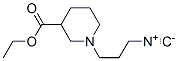 3-Piperidinecarboxylicacid,1-(3-isocyanopropyl)-,ethylester(9CI) 结构式