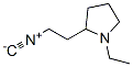 Pyrrolidine, 1-ethyl-2-(2-isocyanoethyl)- (9CI) 结构式