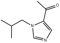 1-(3-ISOBUTYL-3H-IMIDAZOL-4-YL)-ETHANONE 结构式