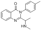 2-(1-METHYLAMINOETHYL)-3-P-TOLYL-3H-QUINAZOLIN-4-ONE 结构式