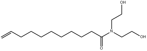 十一碳烯酰胺 DEA 结构式