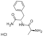 H-ALA-PHE-NH2 · HCL 结构式