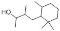 4-(2,6,6-三甲基环己基)-3-甲基-2-丁醇 结构式