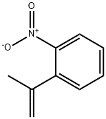 Benzene, 1-(1-methylethenyl)-2-nitro- 结构式