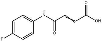 N-(4-氟苯基)苯基马来酰胺 结构式