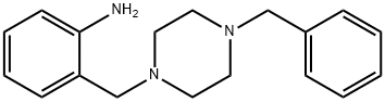 2-(4-Benzyl-piperazin-1-yl-methyl)aniline 结构式