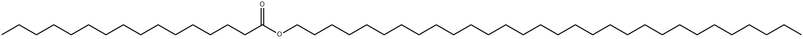 三十烷基棕榈酸酯 结构式