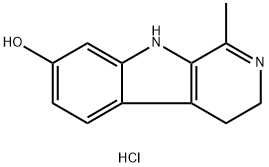 盐酸骆驼蓬酚 结构式
