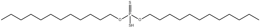 O,O-双十二烷基二硫代磷酸氢酯 结构式