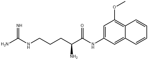 H-Arg-4MbetaNA 结构式