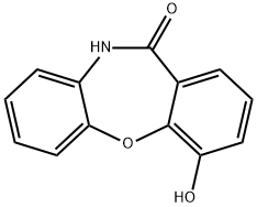 4-羟基二苯并[B,F][1,4]氧氮杂卓-11(10H)-酮 结构式