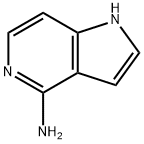 1H-吡咯[3,2-C]吡啶-4-胺 结构式
