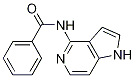 BenzaMide, N-1H-pyrrolo[3,2-c]pyridin-4-yl- 结构式