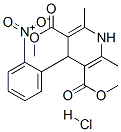 化合物 NIFEDIPINE HCL 结构式