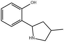 Phenol, 2-(4-methyl-2-pyrrolidinyl)- (9CI) 结构式