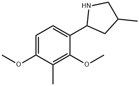 Pyrrolidine, 2-(2,4-dimethoxy-3-methylphenyl)-4-methyl- (9CI) 结构式