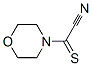 Morpholine,  4-(cyanothioxomethyl)-  (9CI) 结构式