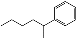 (1-甲基戊基)-苯 结构式