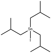 Iodotriisobutyltin(IV) 结构式