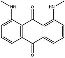 1,8-bis(methylamino)anthraquinone 结构式