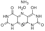 紫脲酸铵,一水 结构式
