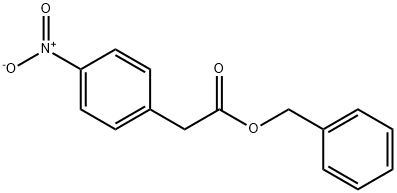 (4-Nitrophenyl)acetic acid benzyl ester 结构式