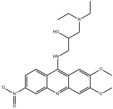 Nitroacridine 结构式
