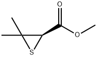 Thiiranecarboxylic acid, 3,3-dimethyl-, methyl ester, (R)- (9CI) 结构式