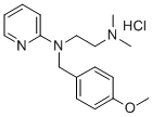 N-(4-methoxybenzyl-N',N'-dimethyl-N-2-pyridylethylenediamine monohydrochloride