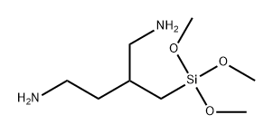 2-[(三甲氧基硅烷基)甲基]丁烷-1,4-二胺ANE-1,4-DIAMINE 结构式