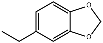5-乙基苯并[D][1,3]1,3-二氧杂环戊烯 结构式