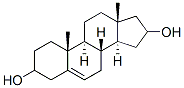 Androst-5-ene-3,16-diol 结构式