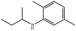 N-sec-butyl-2,5-xylidine 结构式