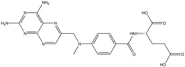 氨甲蝶呤 结构式