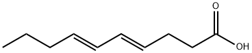 (4E,6E)-4,6-Decadienoic acid 结构式