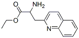 2-Quinolinepropanoicacid,alpha-amino-,ethylester(9CI) 结构式