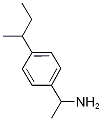 1-(4-仲丁基苯基)乙胺 结构式