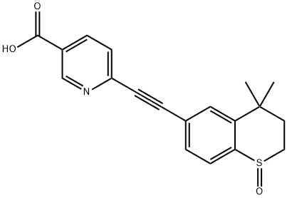 TAZAROTENIC ACID SULFOXIDE 结构式