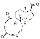 (4R)-5,10-seco-19-norpregna-4,5-diene-3,10,20-trione 结构式