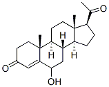 6-羟基孕酮 结构式
