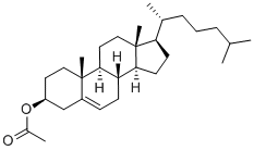 胆固醇醋酸酯 结构式
