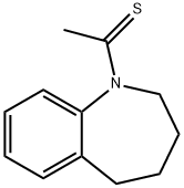 1H-1-Benzazepine,  2,3,4,5-tetrahydro-1-(1-thioxoethyl)-  (9CI) 结构式