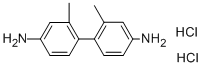 4,4'-二氨基-2,2'-二甲基联苯二盐酸盐 结构式